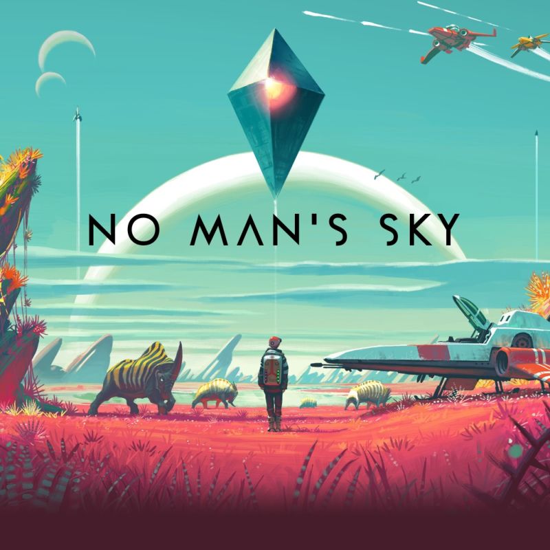 No Man's Sky box art for Playstation 5